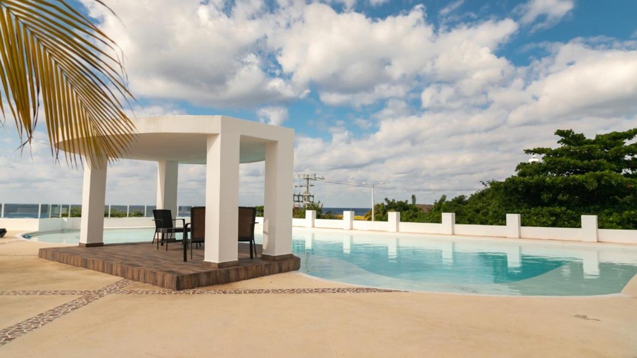 Confortable Casa En Cozumel, Condominio Con Vista Al Mar # 28 외부 사진